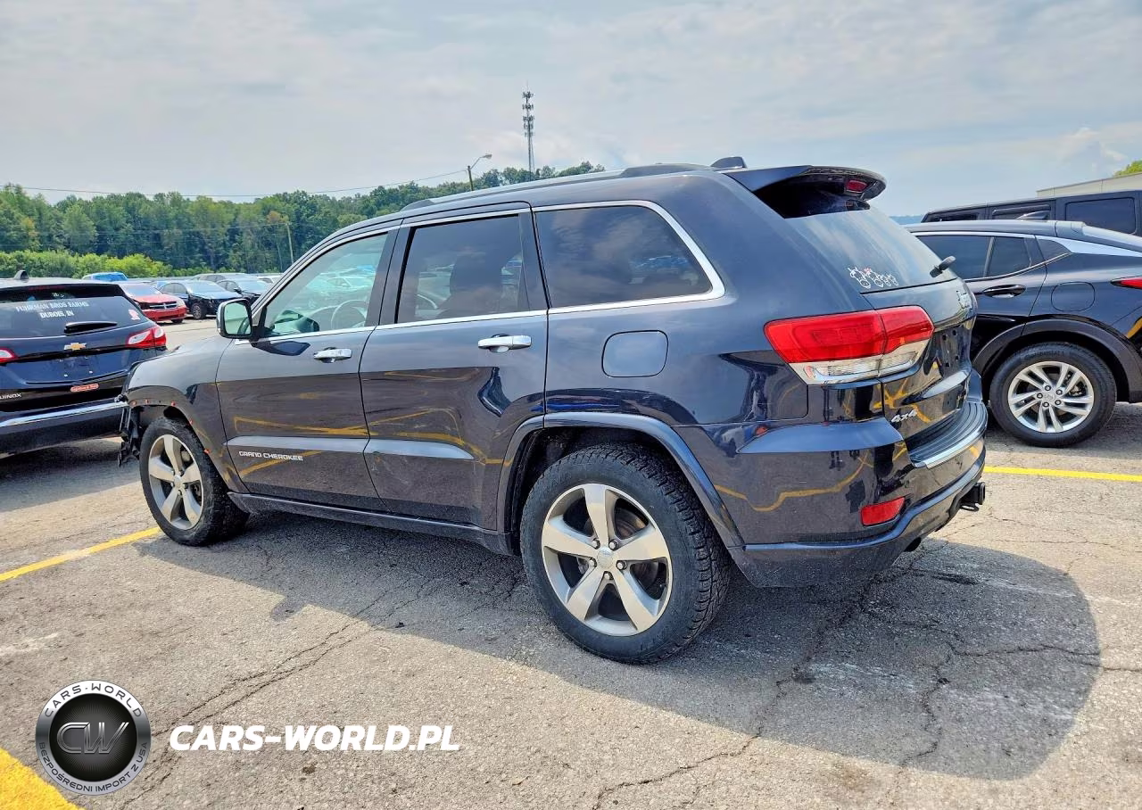 2014 Jeep Grand Cherokee Overland VIN:1C4RJFCG9EC328684 - 2
