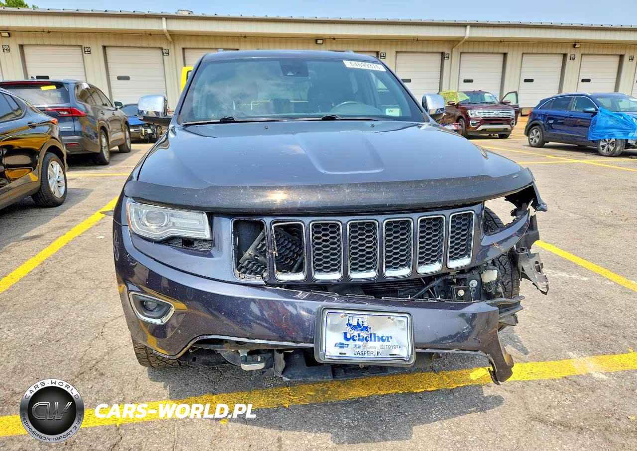 2014 Jeep Grand Cherokee Overland VIN:1C4RJFCG9EC328684 - 5