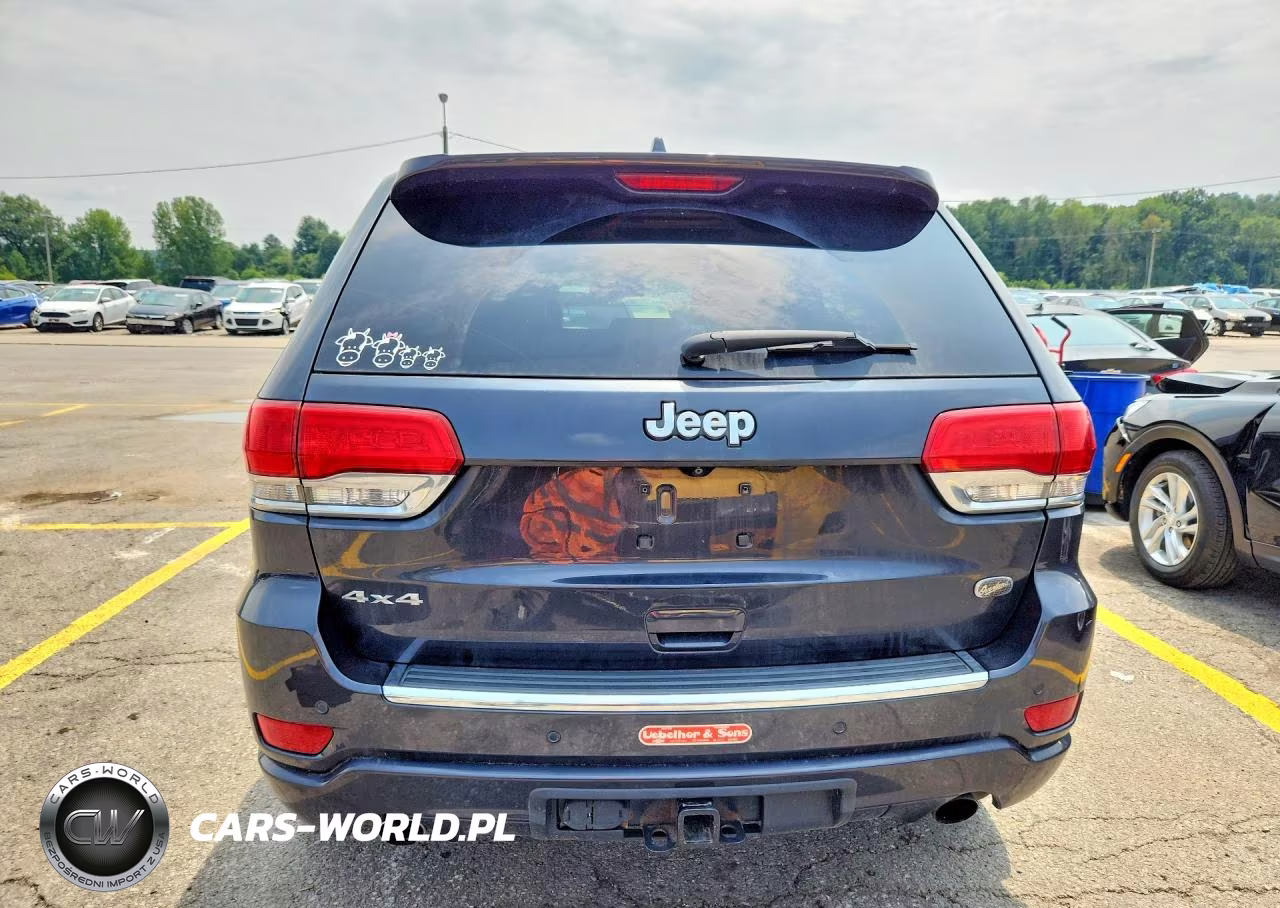 2014 Jeep Grand Cherokee Overland VIN:1C4RJFCG9EC328684 - 6