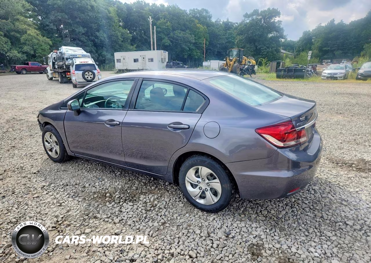 2015 Honda Civic Lx VIN:19XFB2F56FE296869 - 2