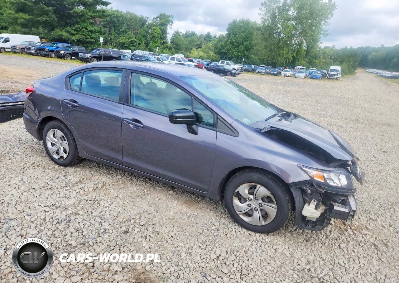2015 Honda Civic Lx VIN:19XFB2F56FE296869 - 4
