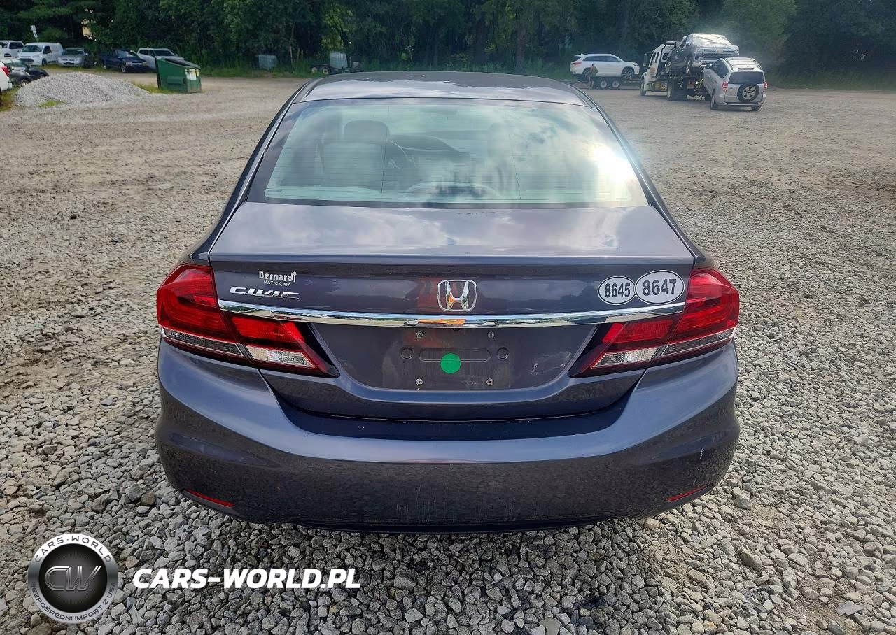 2015 Honda Civic Lx VIN:19XFB2F56FE296869 - 6