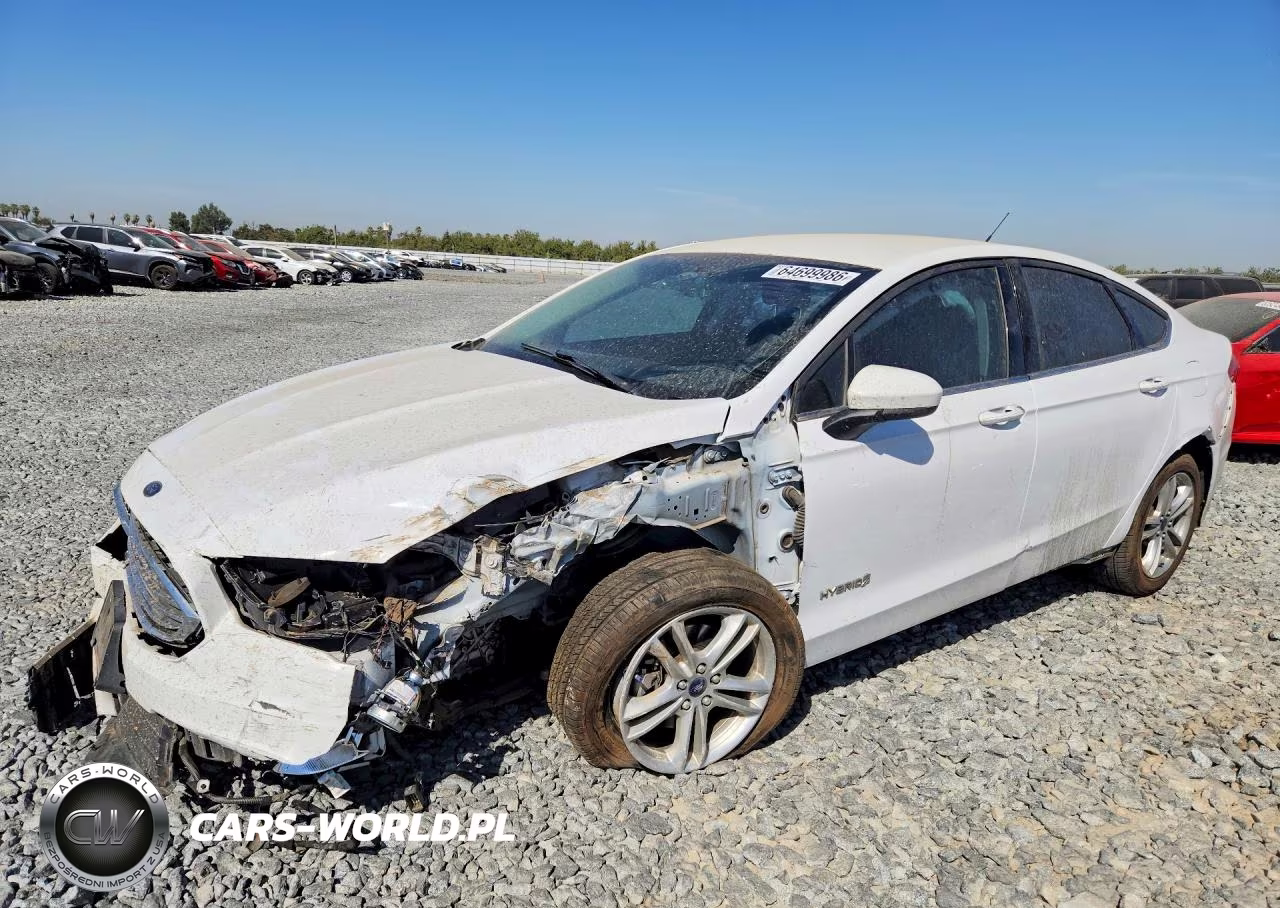 2018 Ford Fusion VIN:3FA6P0LU5JR146454 - 1