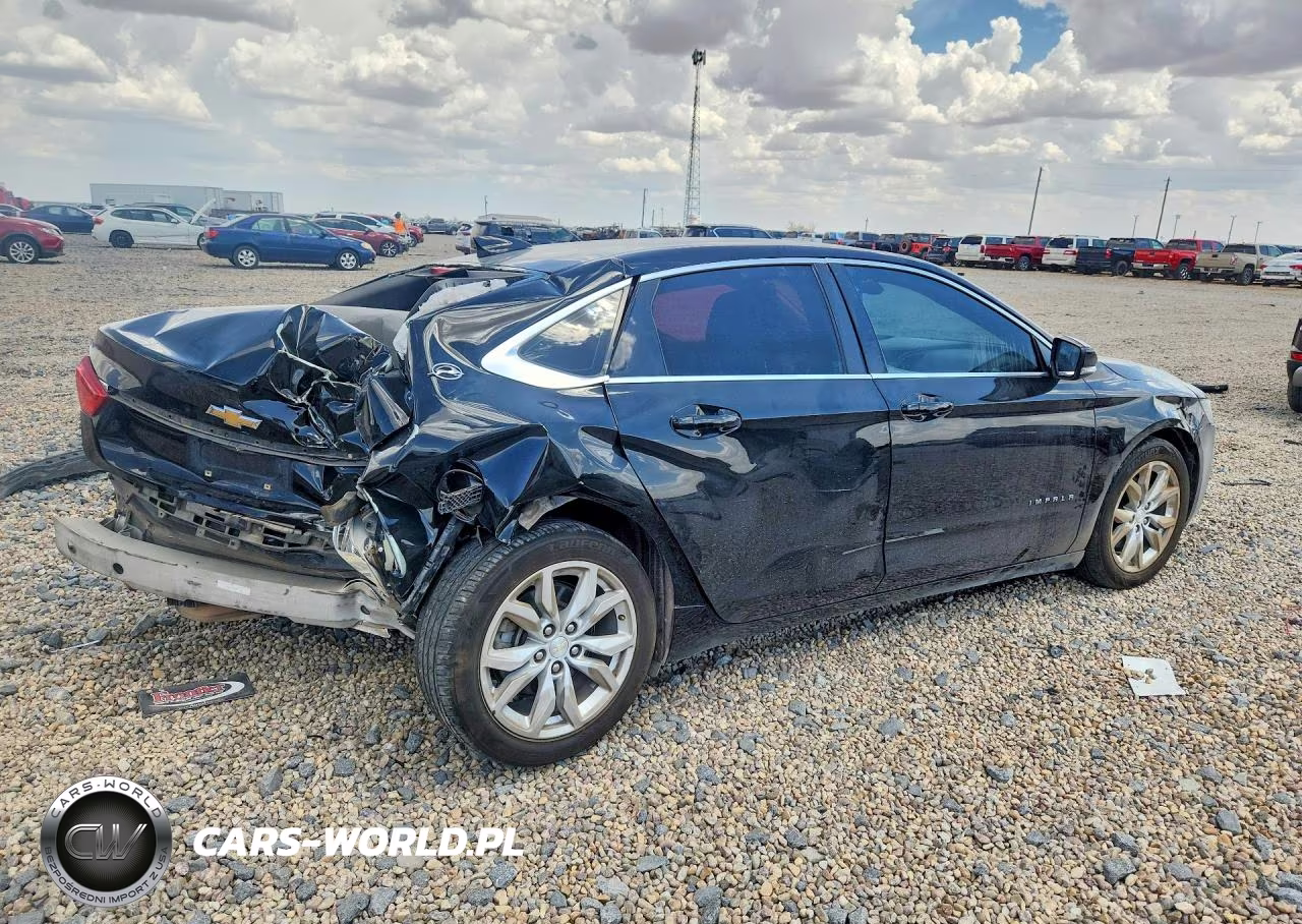 2017 Chevrolet Impala Lt VIN:2G1105SA9H9103354 - 3