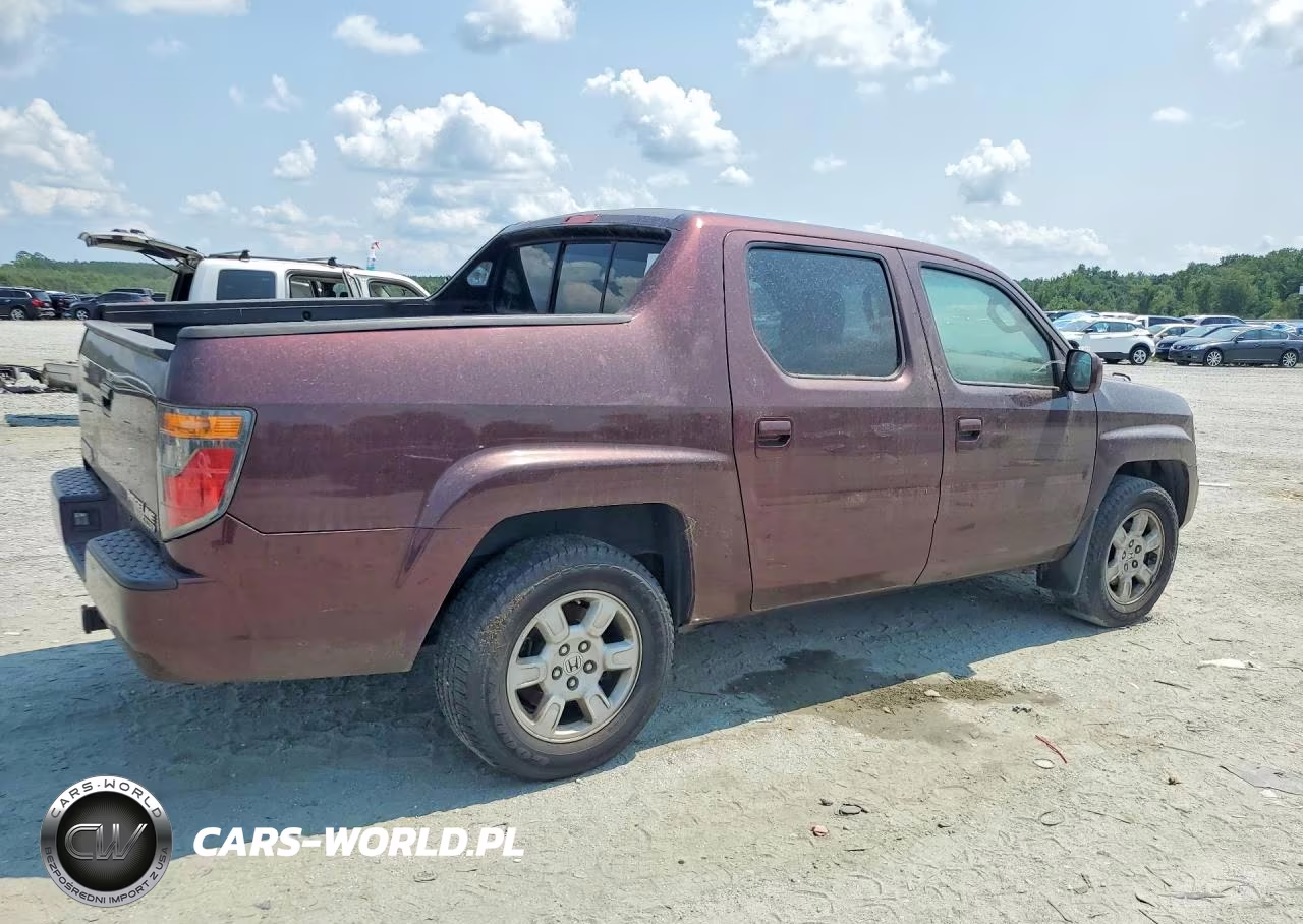 2007 Honda Ridgeline Rts VIN:2HJYK16477H532098 - 3
