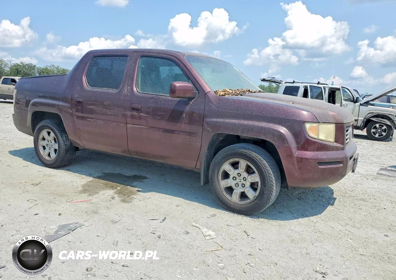 2007 Honda Ridgeline Rts VIN:2HJYK16477H532098 - 4