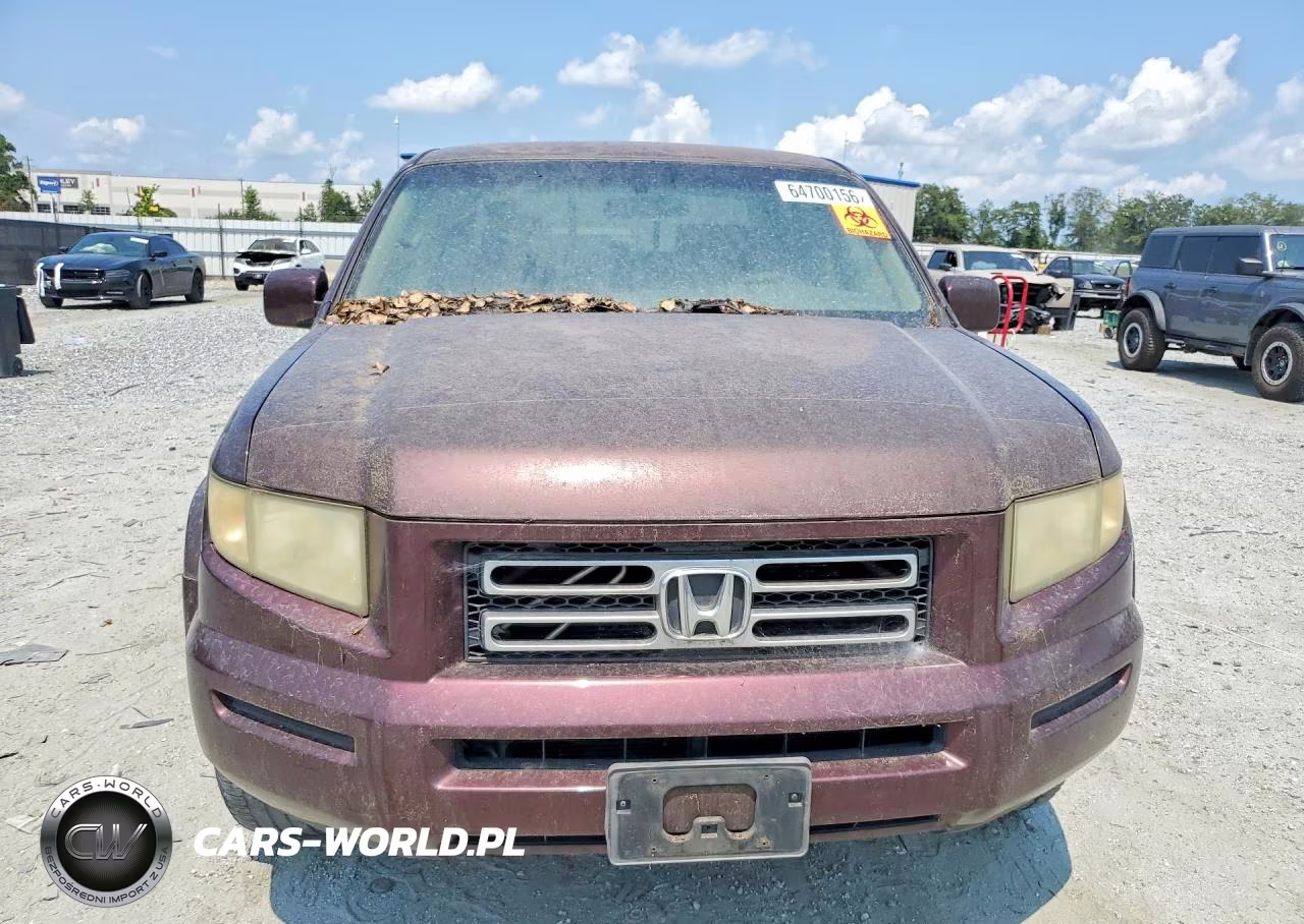 2007 Honda Ridgeline Rts VIN:2HJYK16477H532098 - 5