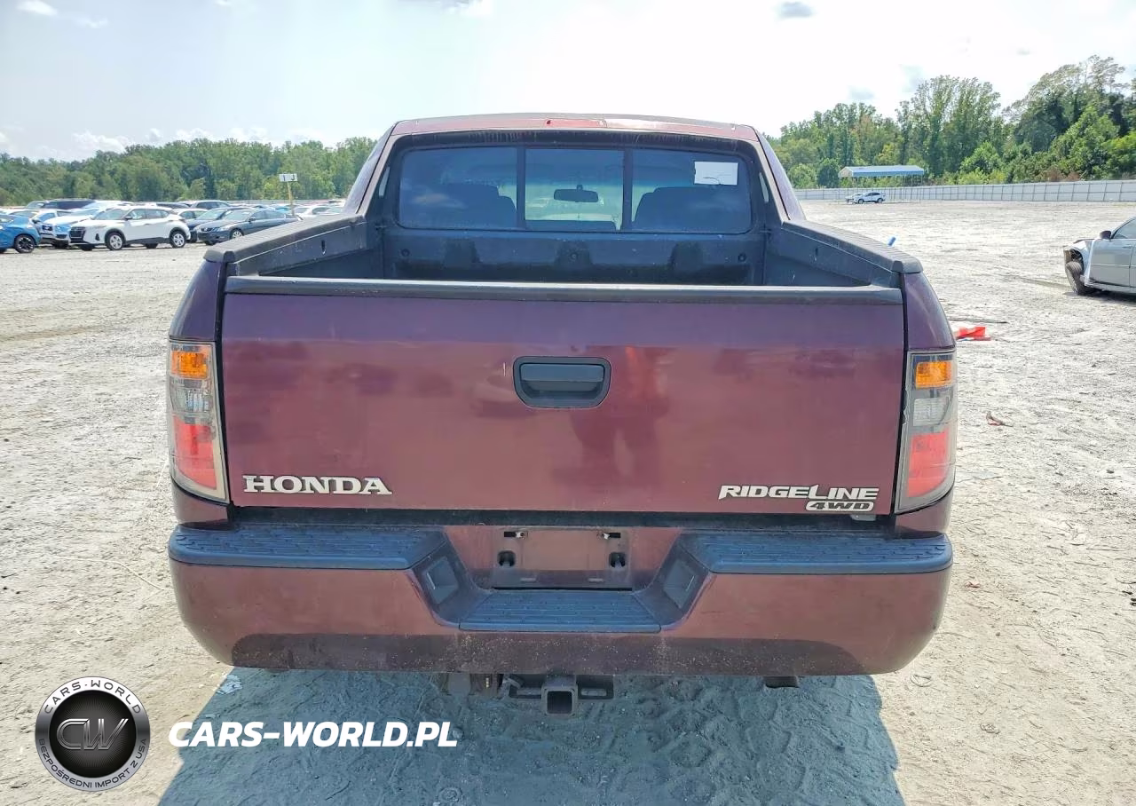 2007 Honda Ridgeline Rts VIN:2HJYK16477H532098 - 6
