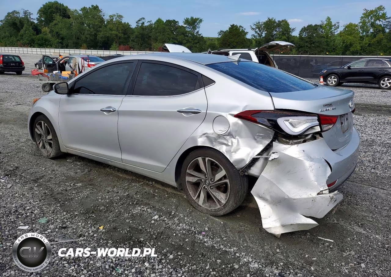 2015 Hyundai Elantra Limited VIN:KMHDH4AE2FU284949 - 2