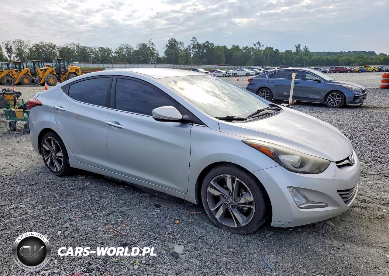 2015 Hyundai Elantra Limited VIN:KMHDH4AE2FU284949 - 4
