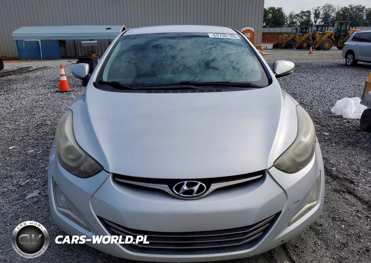 2015 Hyundai Elantra Limited VIN:KMHDH4AE2FU284949 - 5