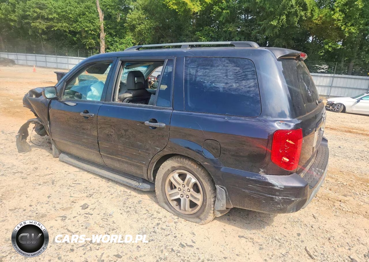 2003 Honda Pilot Exl VIN:2HKYF18513H610343 - 2