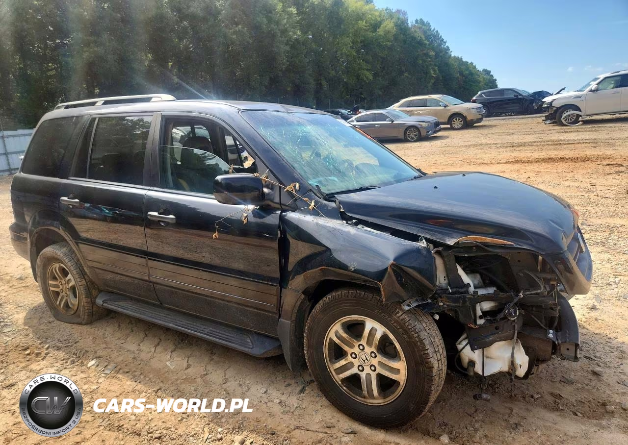 2003 Honda Pilot Exl VIN:2HKYF18513H610343 - 4