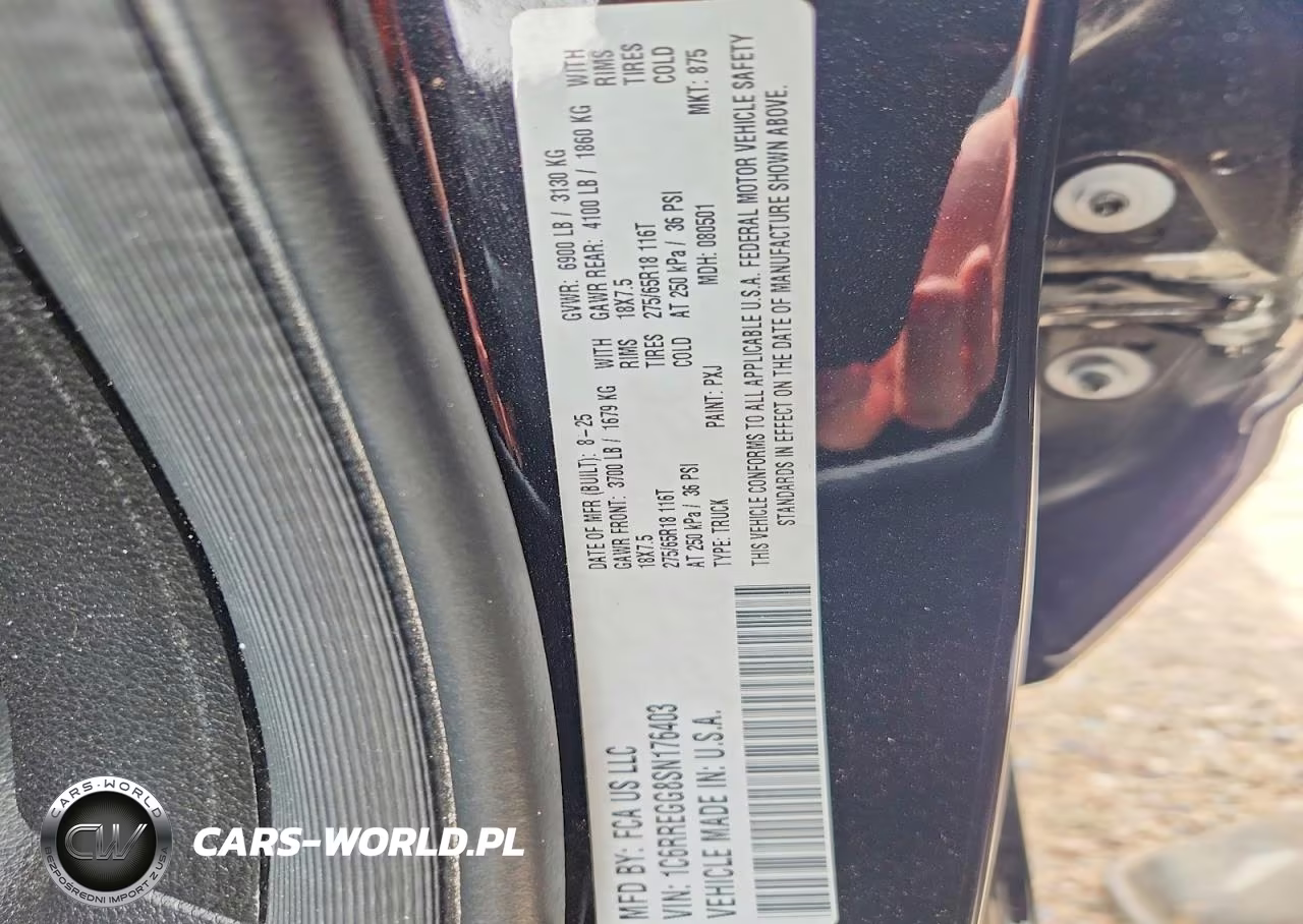 2025 Ram 1500 Tradesman VIN:1C6RREGG8SN176403 - 12