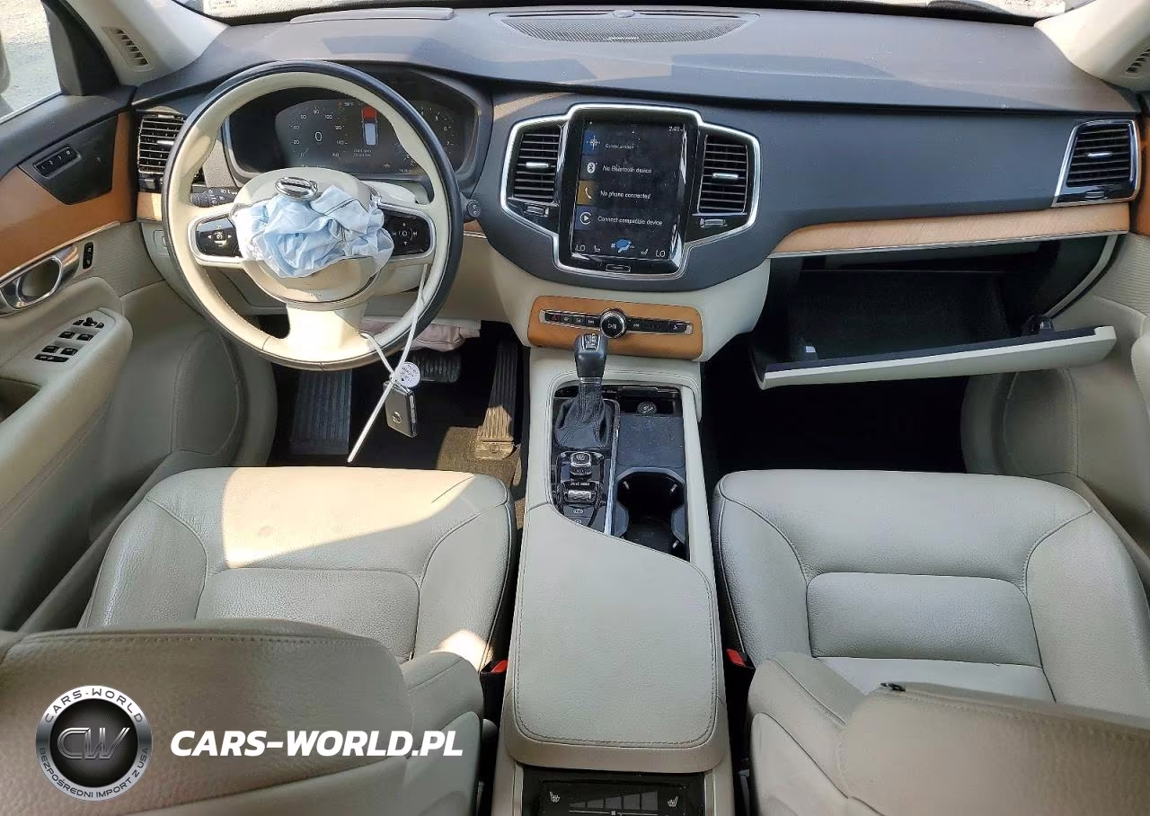 2021 Volvo Xc90 T6 Momentum VIN:YV4A221K7M1702677 - 8