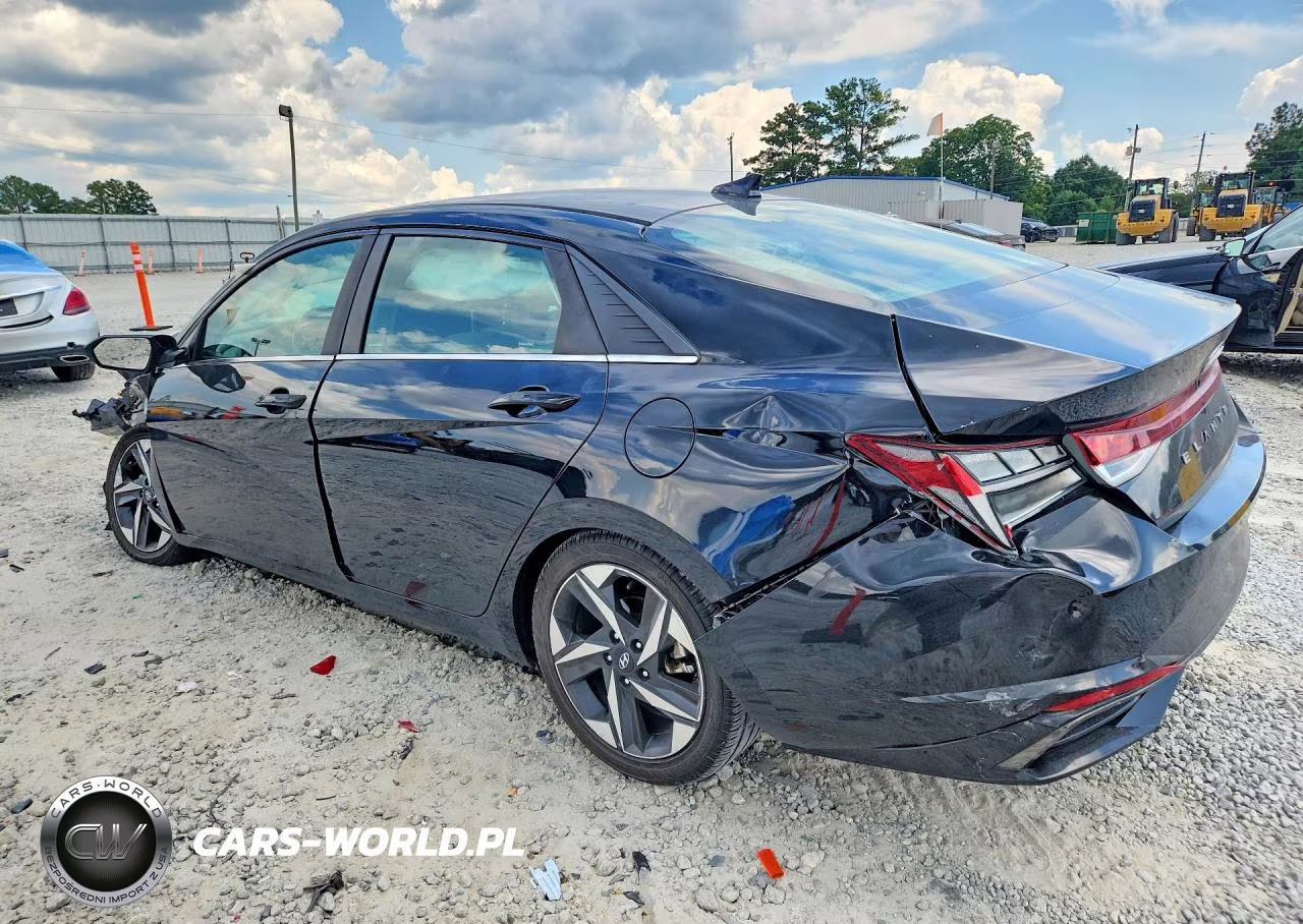 2021 Hyundai Elantra Sel VIN:5NPLN4AG4MH031374 - 2
