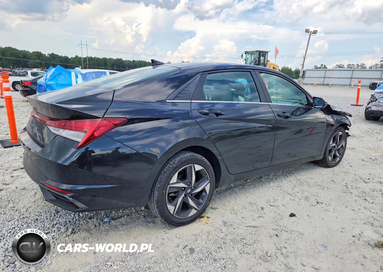 2021 Hyundai Elantra Sel VIN:5NPLN4AG4MH031374 - 3