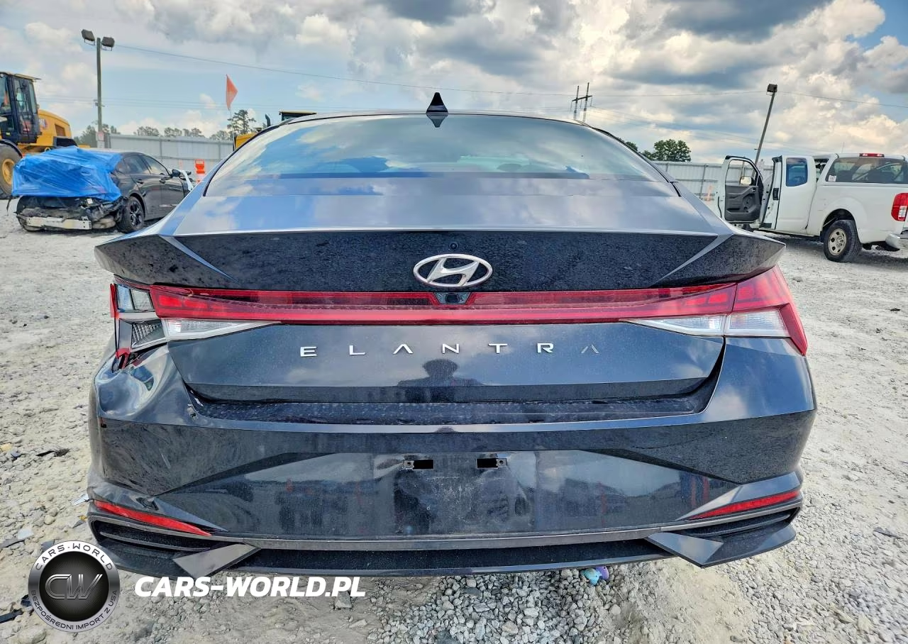 2021 Hyundai Elantra Sel VIN:5NPLN4AG4MH031374 - 6