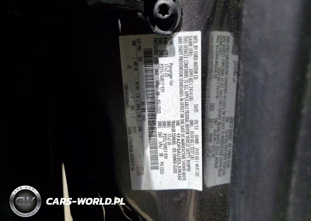 2013 Ford C-Max Se VIN:1FADP5AU2DL536342 - 12