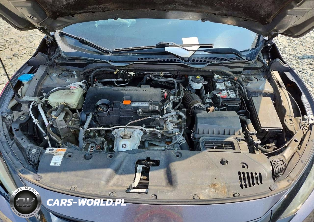 2019 Honda Civic Sport VIN:2HGFC2F86KH502375 - 11
