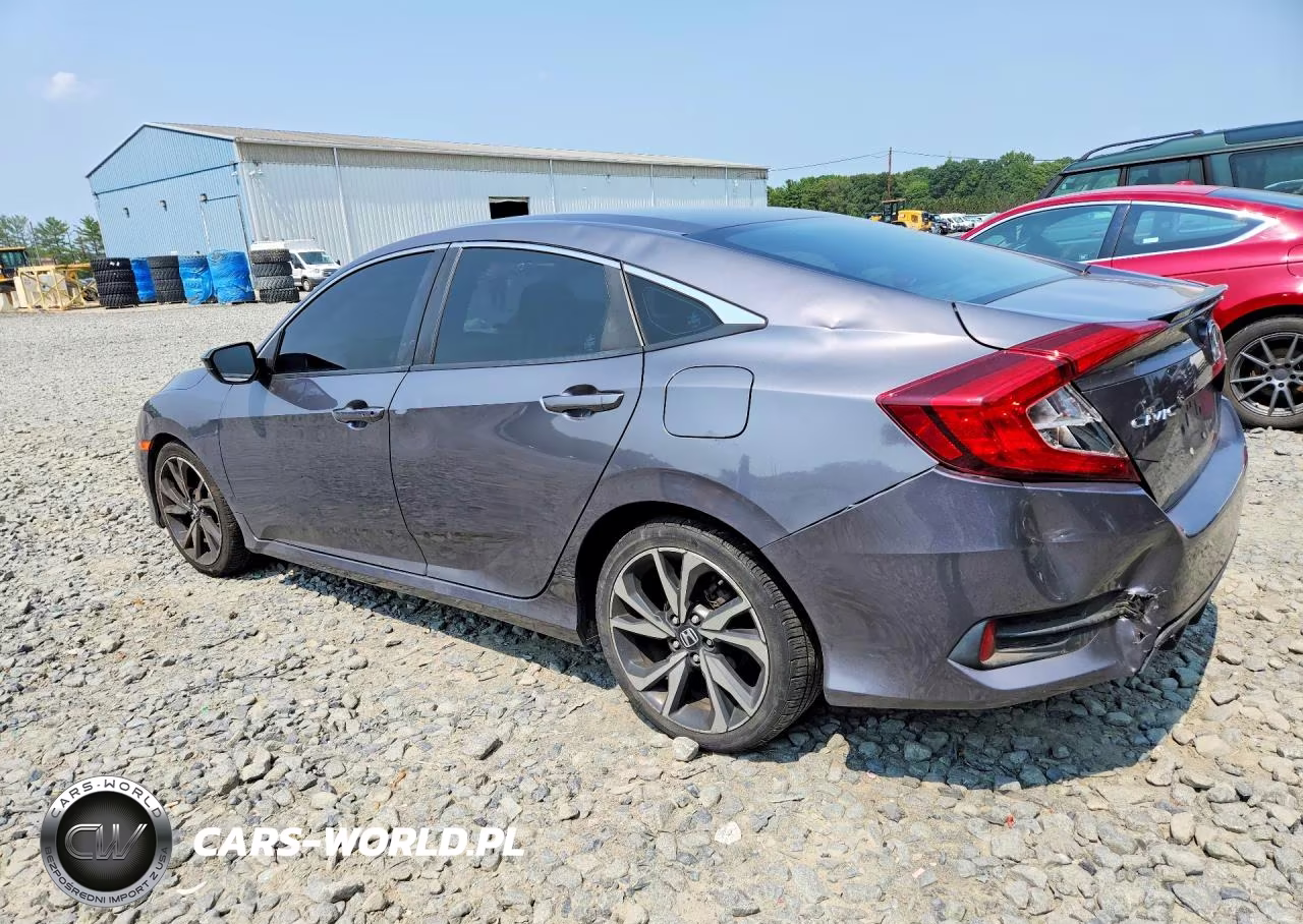 2019 Honda Civic Sport VIN:2HGFC2F86KH502375 - 2