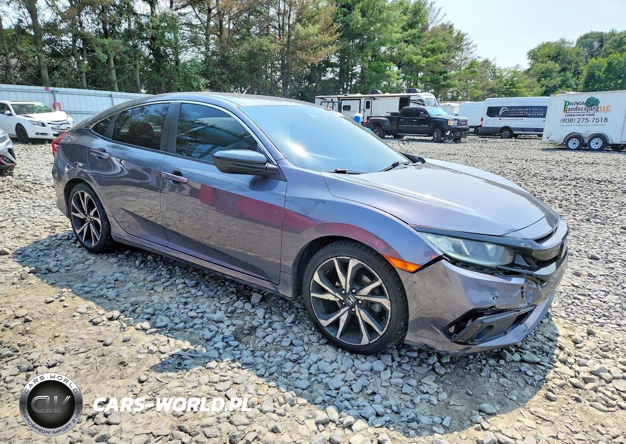 2019 Honda Civic Sport VIN:2HGFC2F86KH502375 - 4