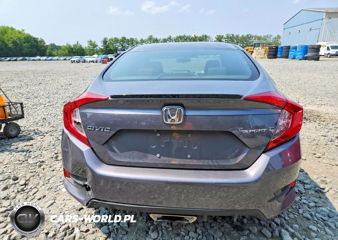 2019 Honda Civic Sport VIN:2HGFC2F86KH502375 - 6