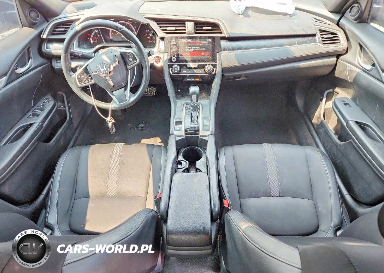 2019 Honda Civic Sport VIN:2HGFC2F86KH502375 - 8