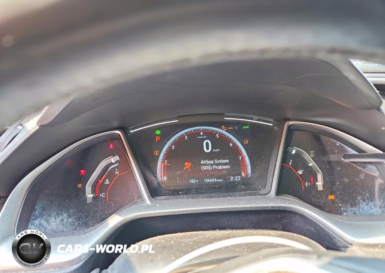2019 Honda Civic Sport VIN:2HGFC2F86KH502375 - 9