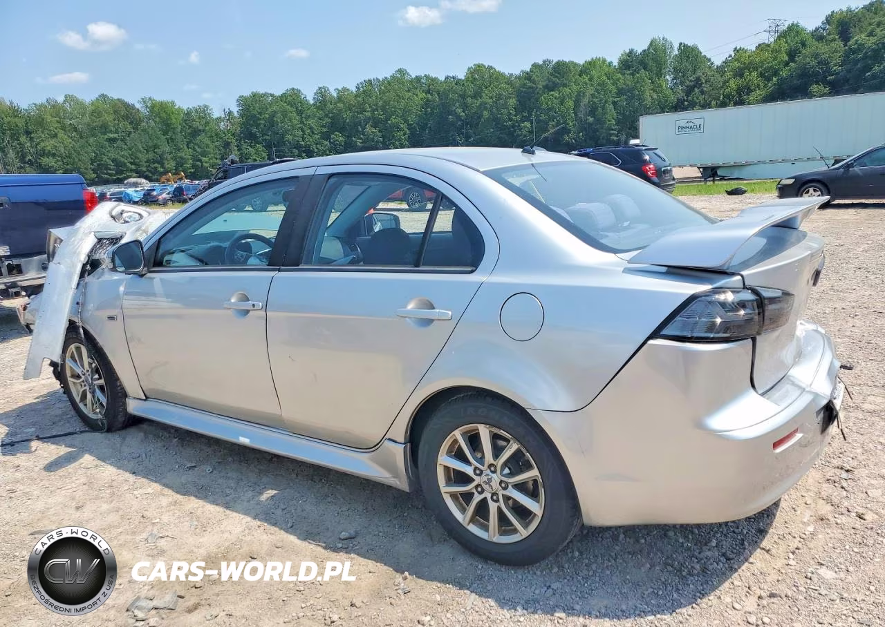 2016 Mitsubishi Lancer Es VIN:JA32U2FU3GU006962 - 2