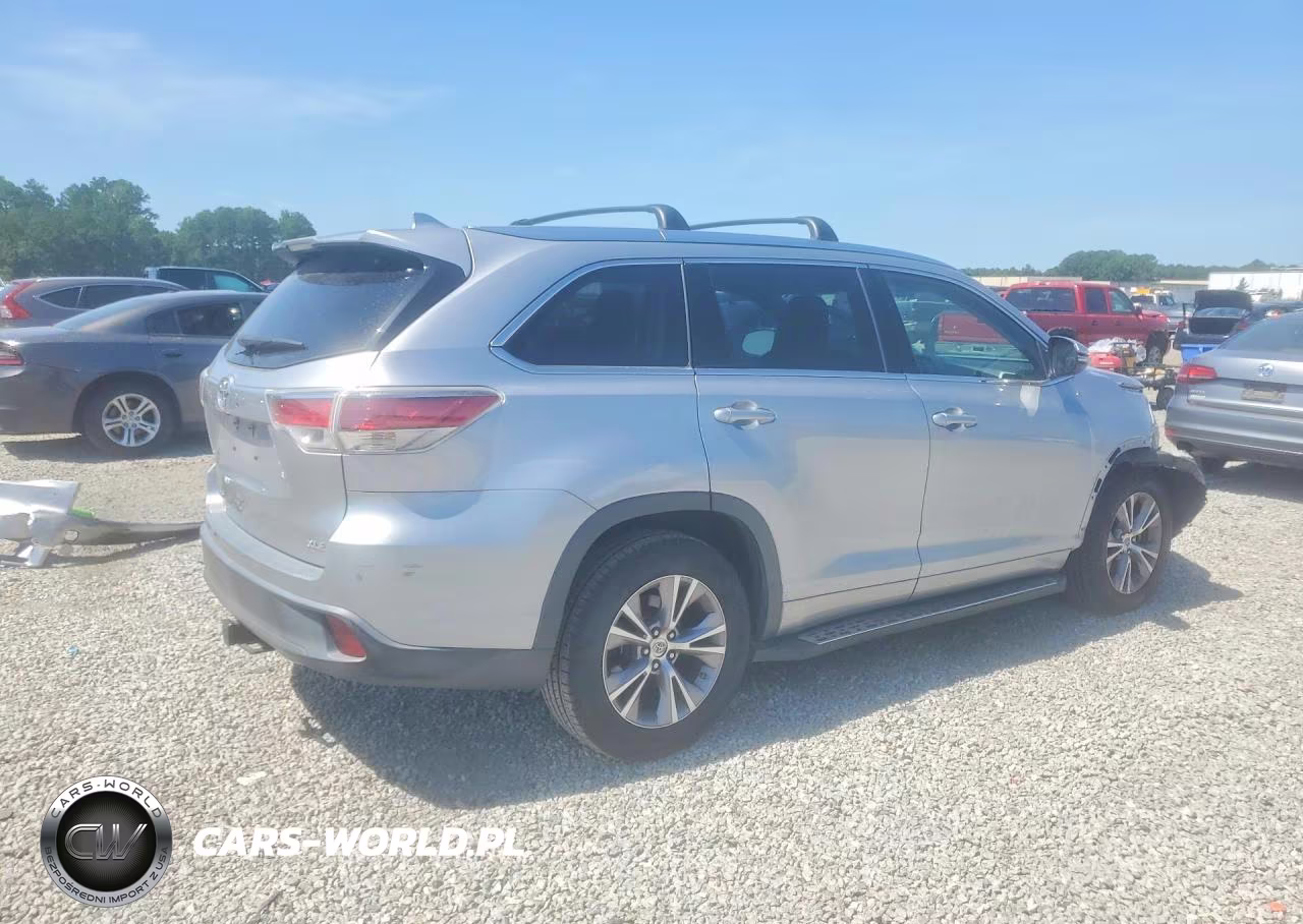 2015 Toyota Highlander Xle VIN:5TDKKRFH5FS056221 - 3