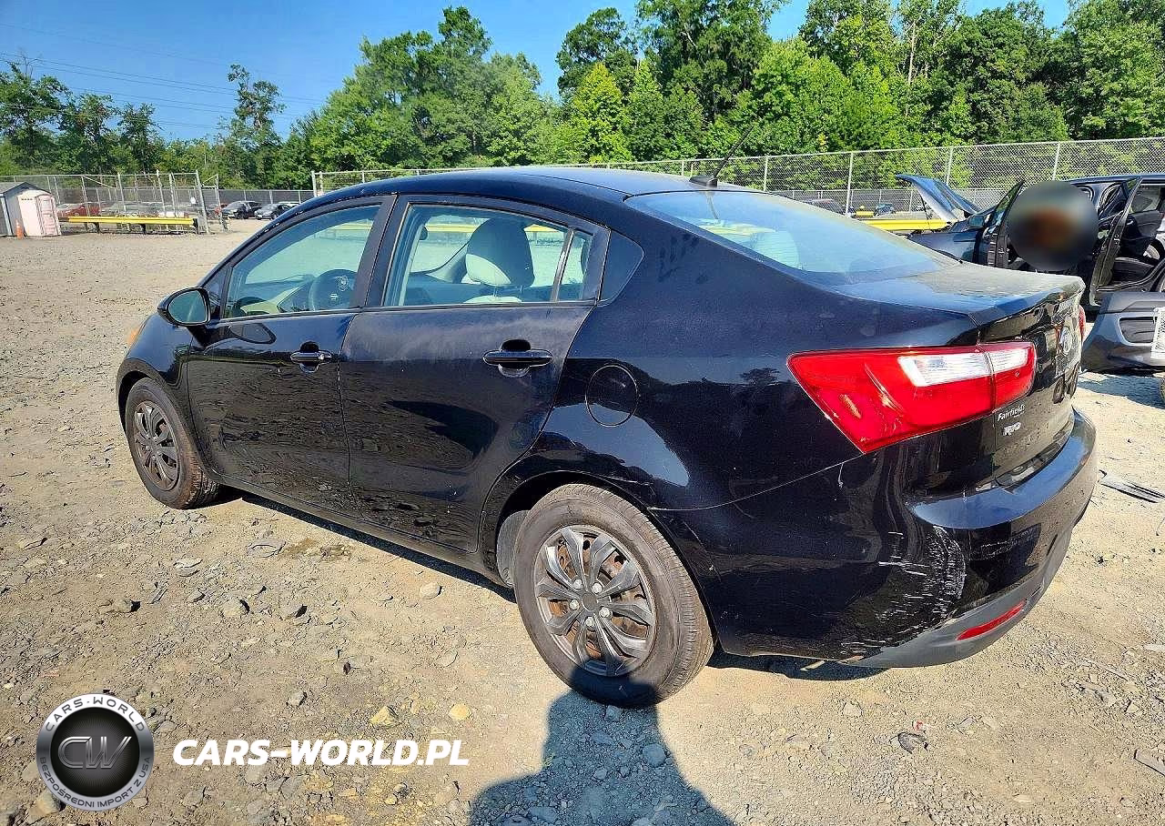 2012 Kia Rio Lx VIN:KNADM4A32C6046305 - 2