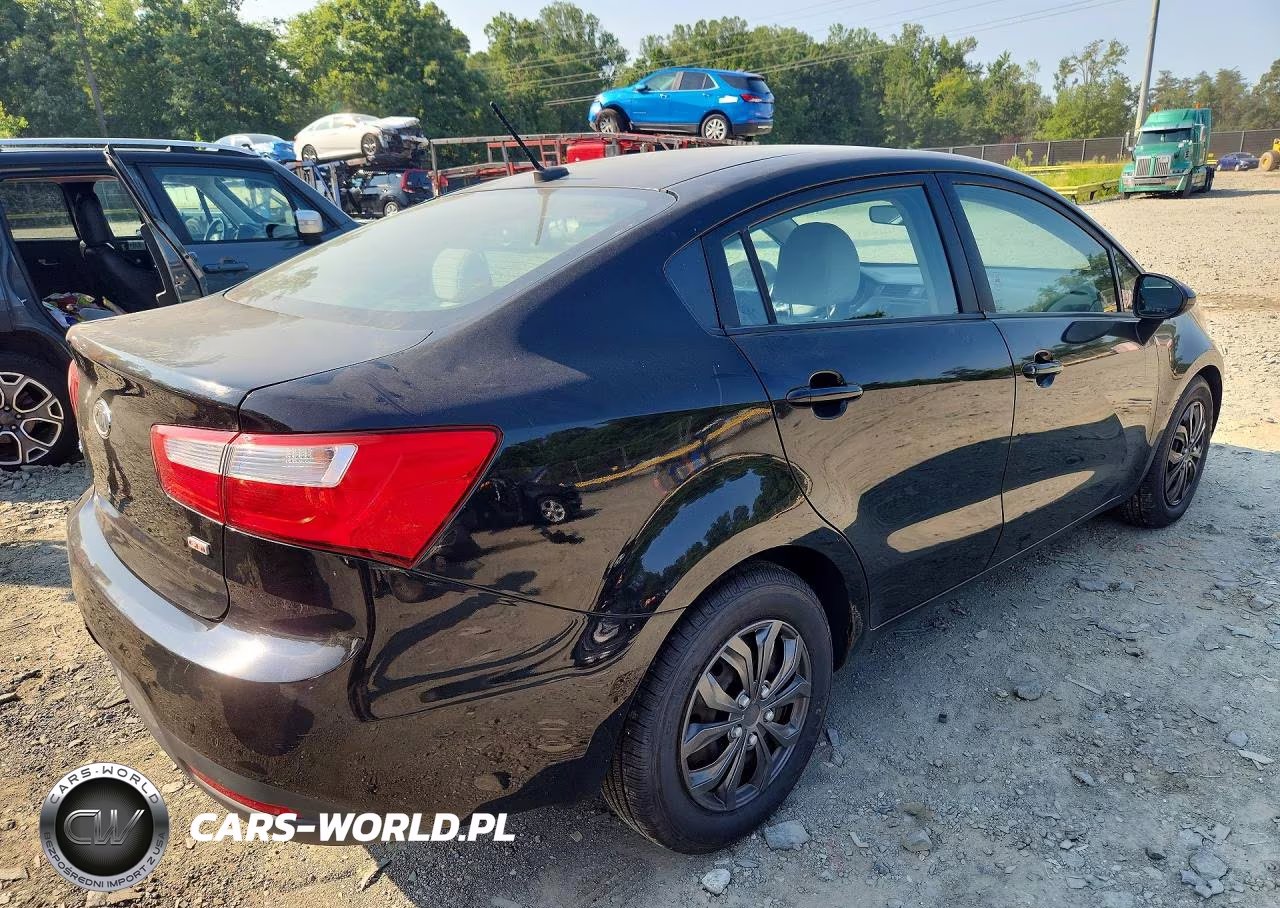 2012 Kia Rio Lx VIN:KNADM4A32C6046305 - 3