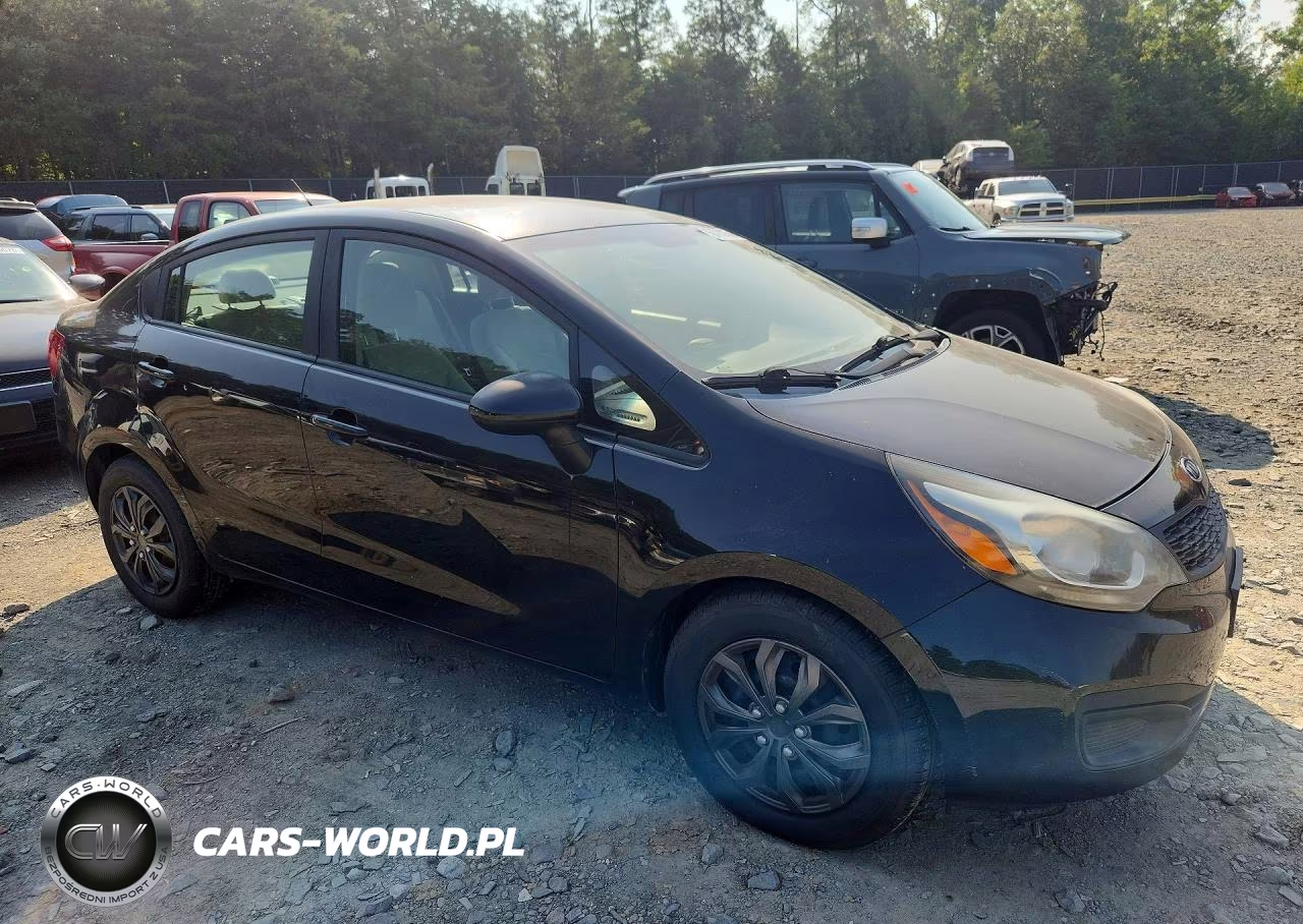 2012 Kia Rio Lx VIN:KNADM4A32C6046305 - 4