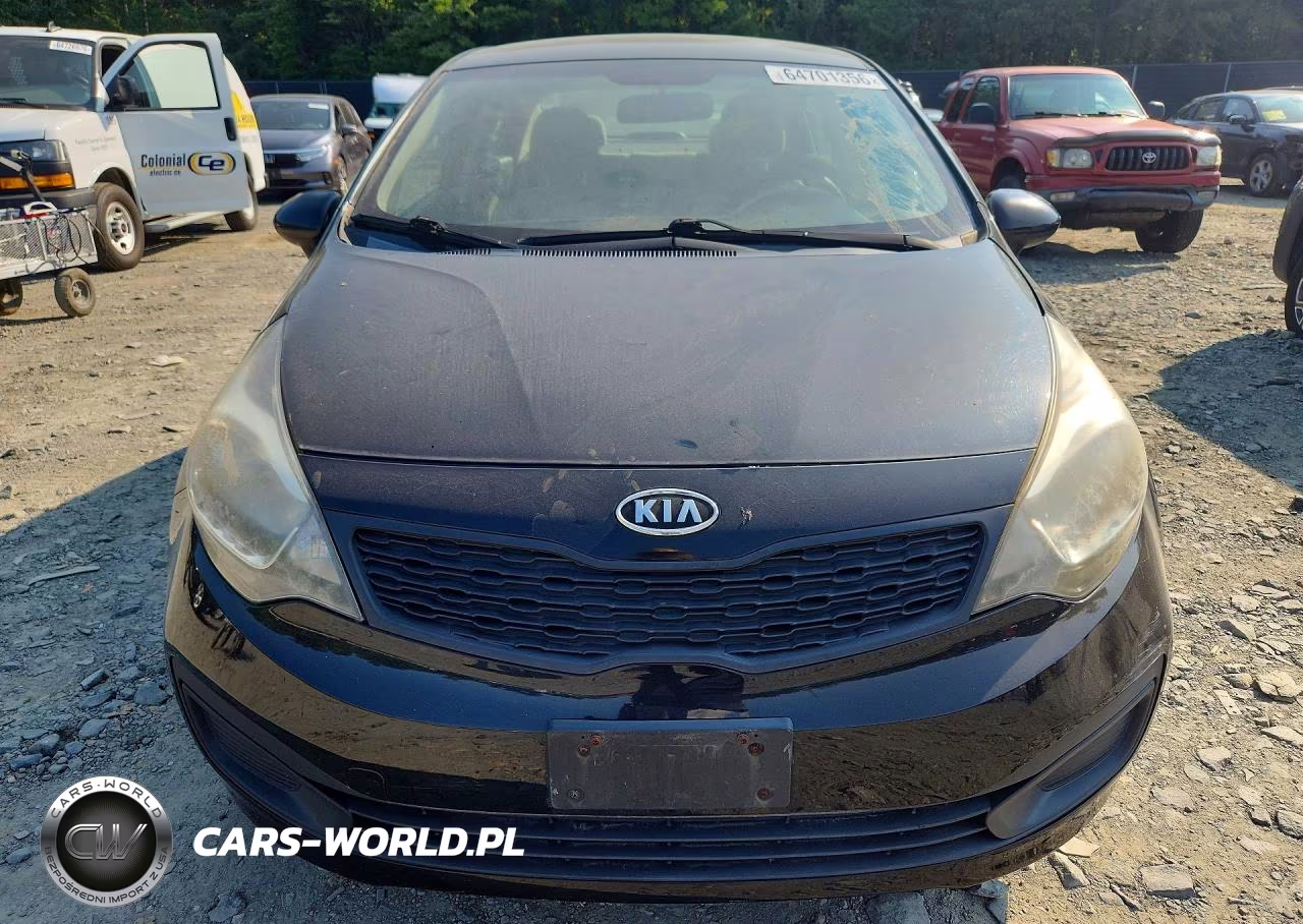 2012 Kia Rio Lx VIN:KNADM4A32C6046305 - 5