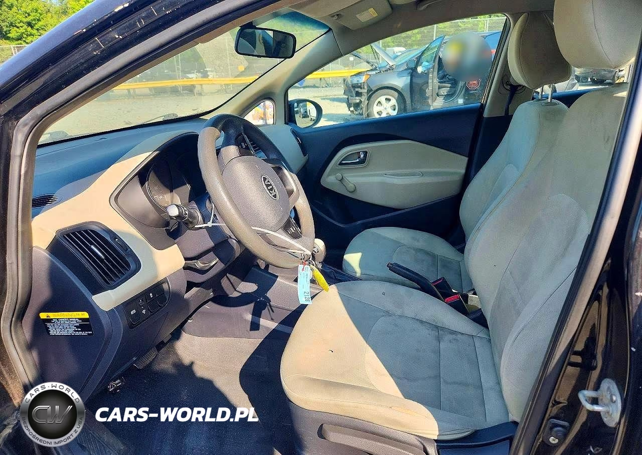 2012 Kia Rio Lx VIN:KNADM4A32C6046305 - 7