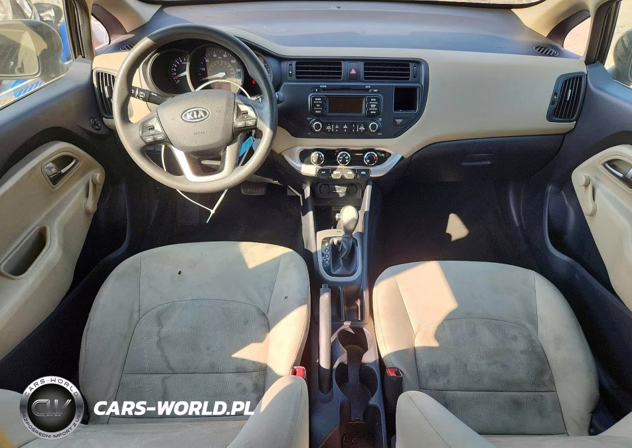 2012 Kia Rio Lx VIN:KNADM4A32C6046305 - 8