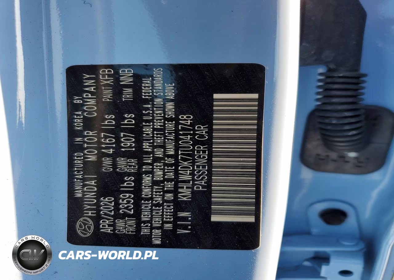 2026 Hyundai Elantra N Base VIN:KMHLW4DK7TU041748 - 12