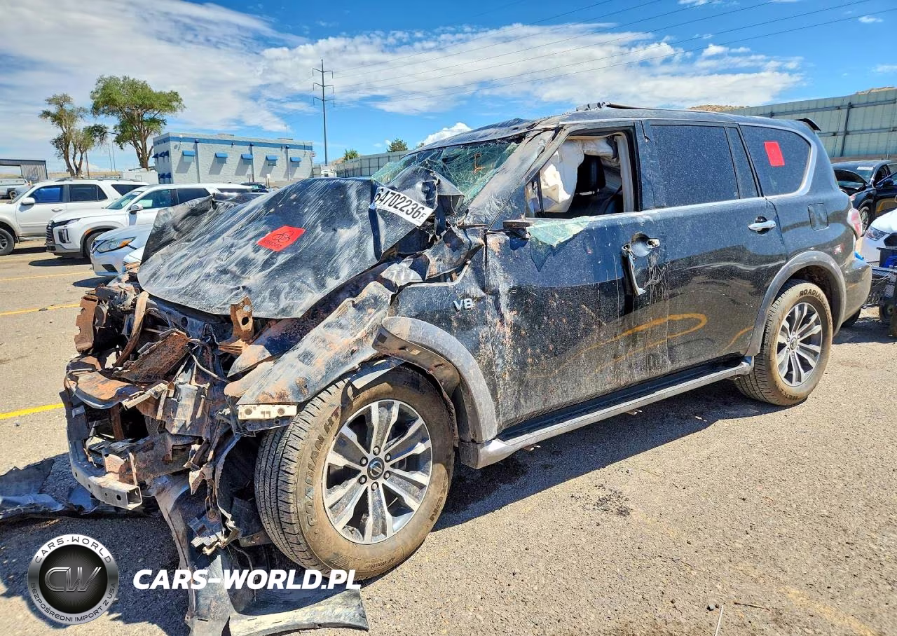 2020 Nissan Armada Sl VIN:JN8AY2NCXL9615929 - 1