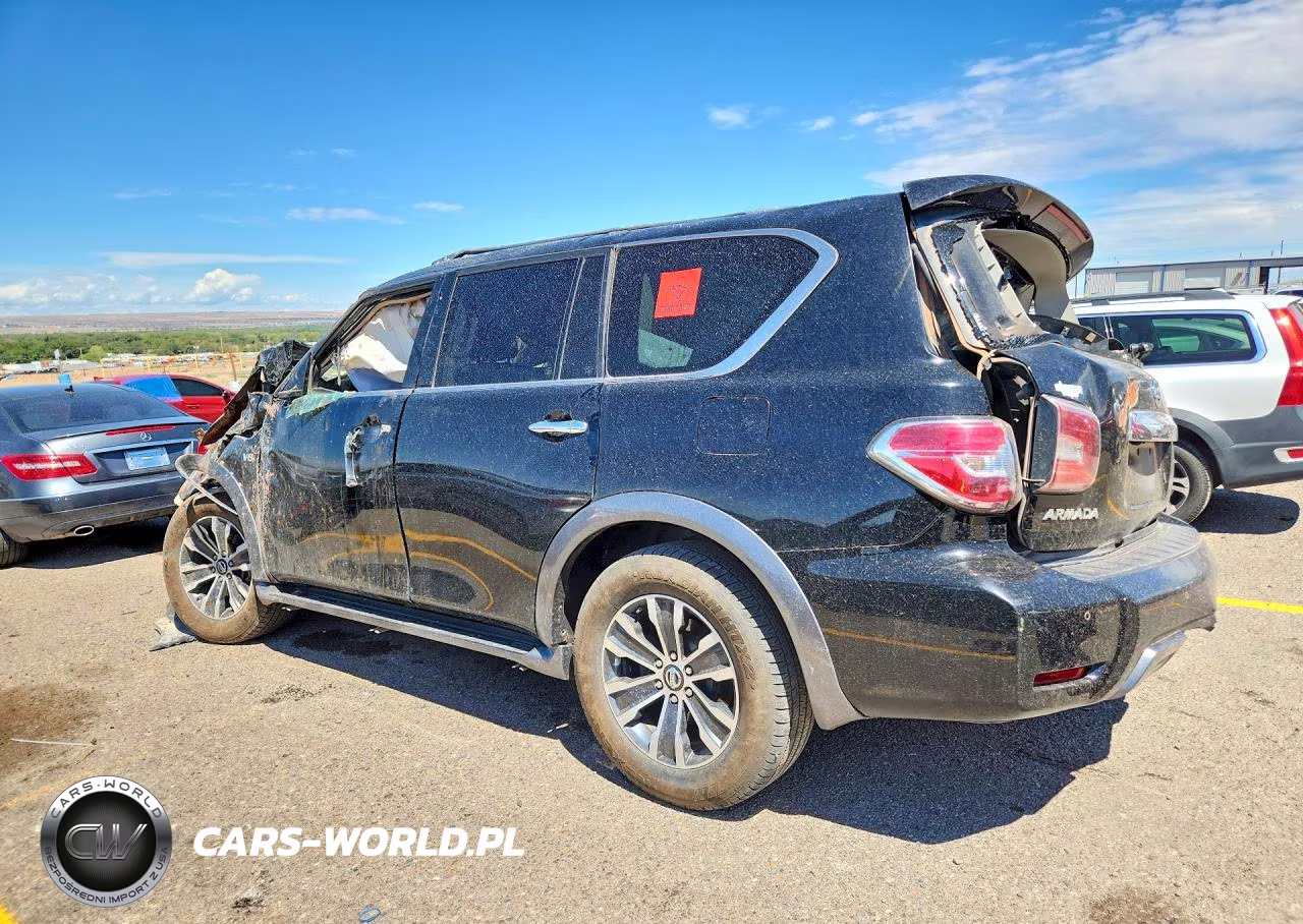 2020 Nissan Armada Sl VIN:JN8AY2NCXL9615929 - 2