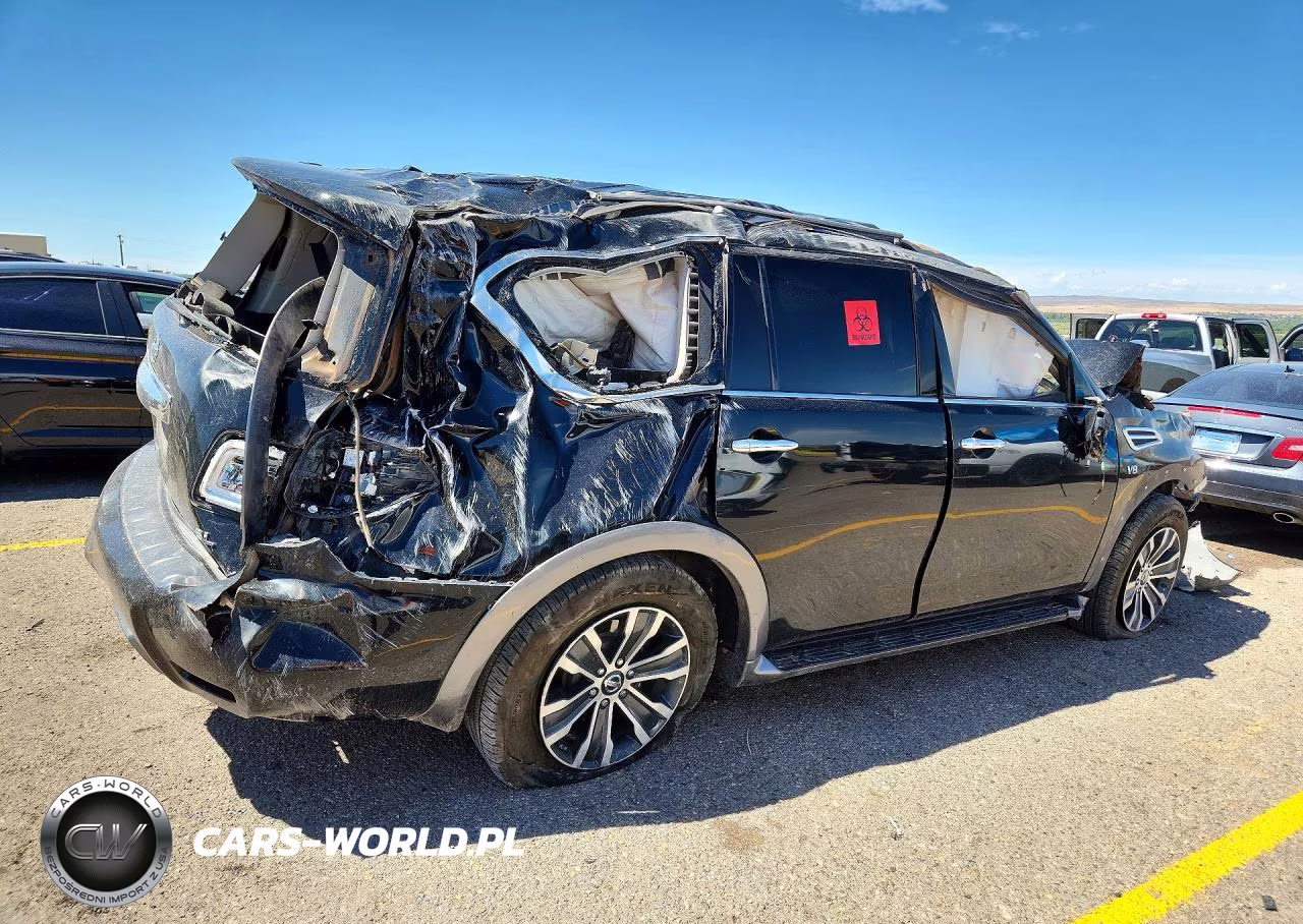 2020 Nissan Armada Sl VIN:JN8AY2NCXL9615929 - 3