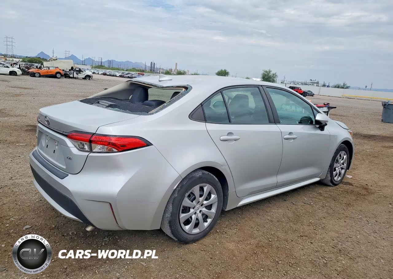 2021 Toyota Corolla Le VIN:5YFEPMAE8MP214586 - 3