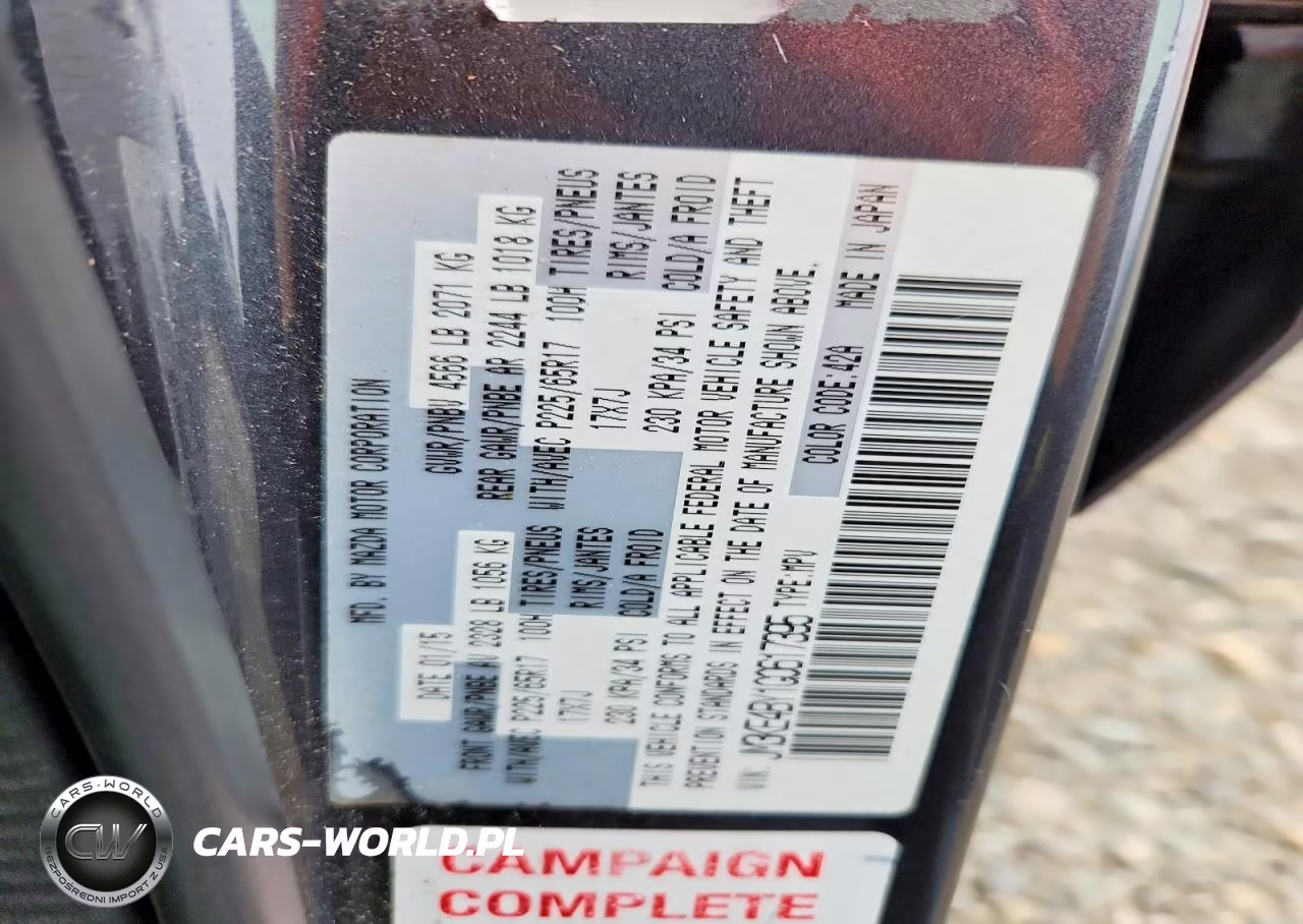 2016 Mazda Cx-5 Sport VIN:JM3KE4BY1G0617395 - 13