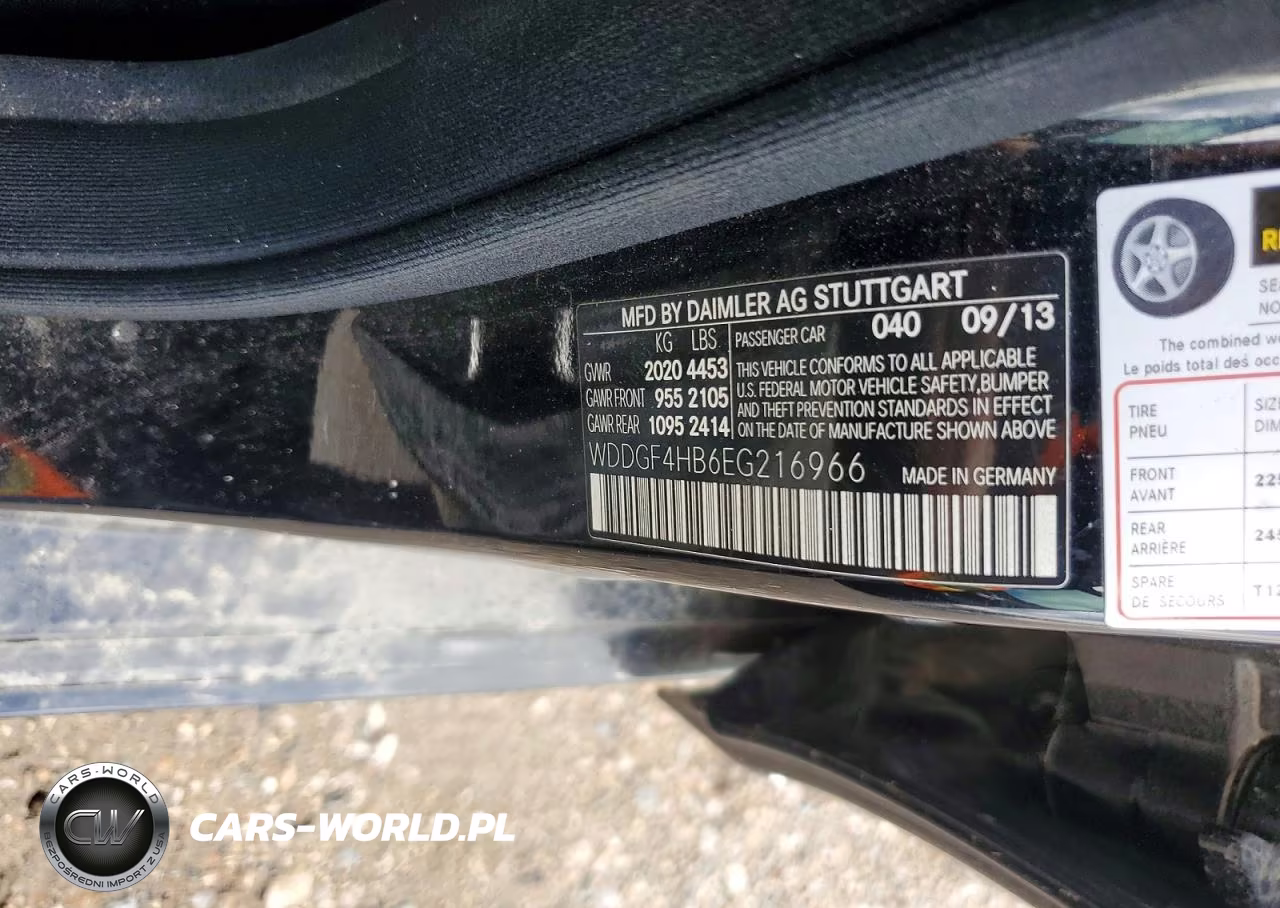 2014 Mercedes-Benz C 250 VIN:WDDGF4HB6EG216966 - 12