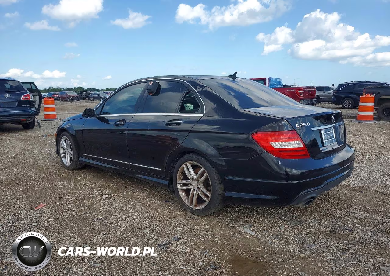 2014 Mercedes-Benz C 250 VIN:WDDGF4HB6EG216966 - 2