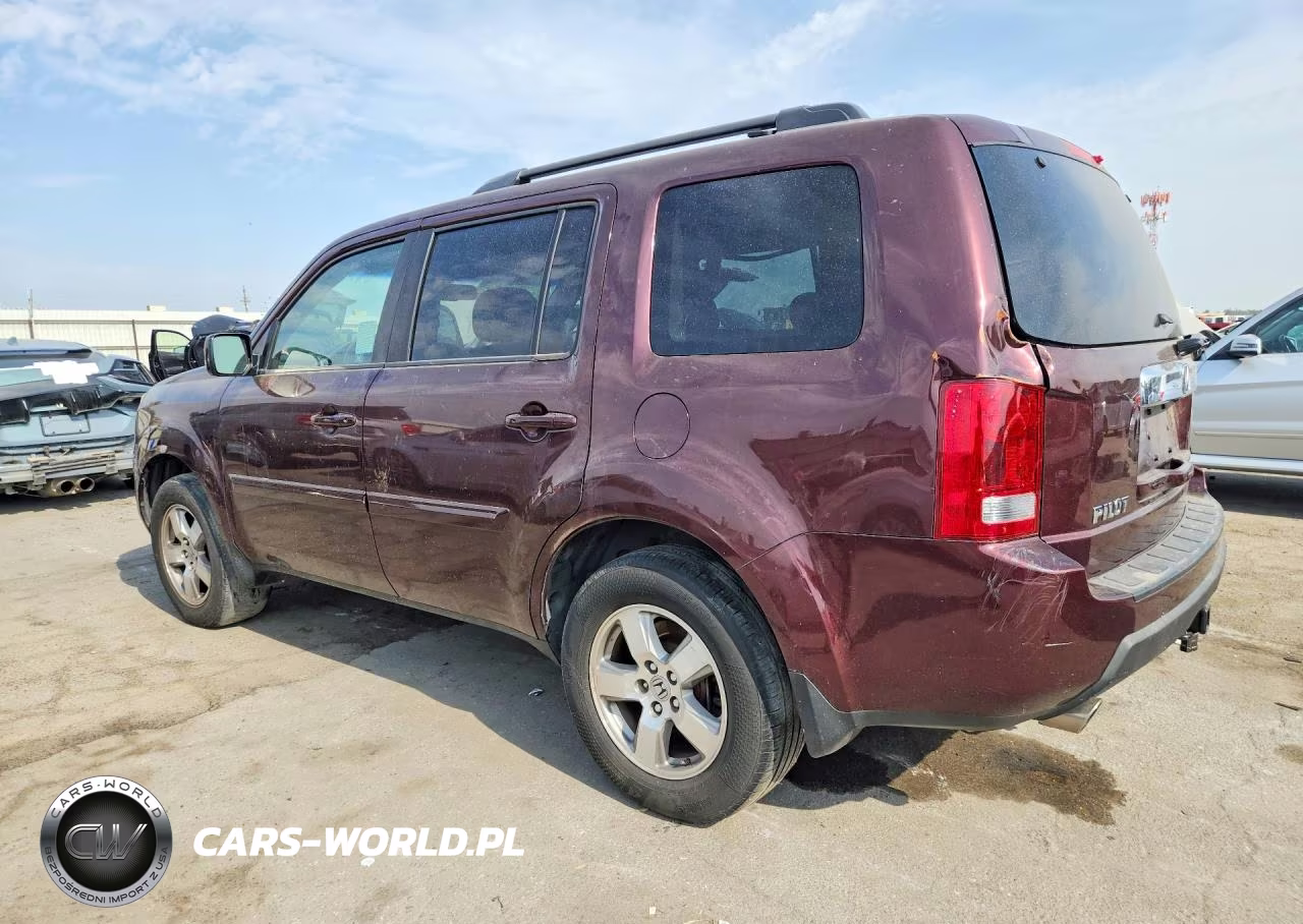 2011 Honda Pilot Exl VIN:5FNYF3H59BB040813 - 2