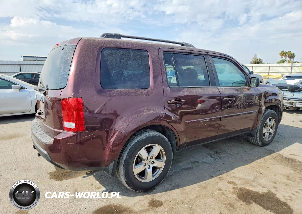 2011 Honda Pilot Exl VIN:5FNYF3H59BB040813 - 3