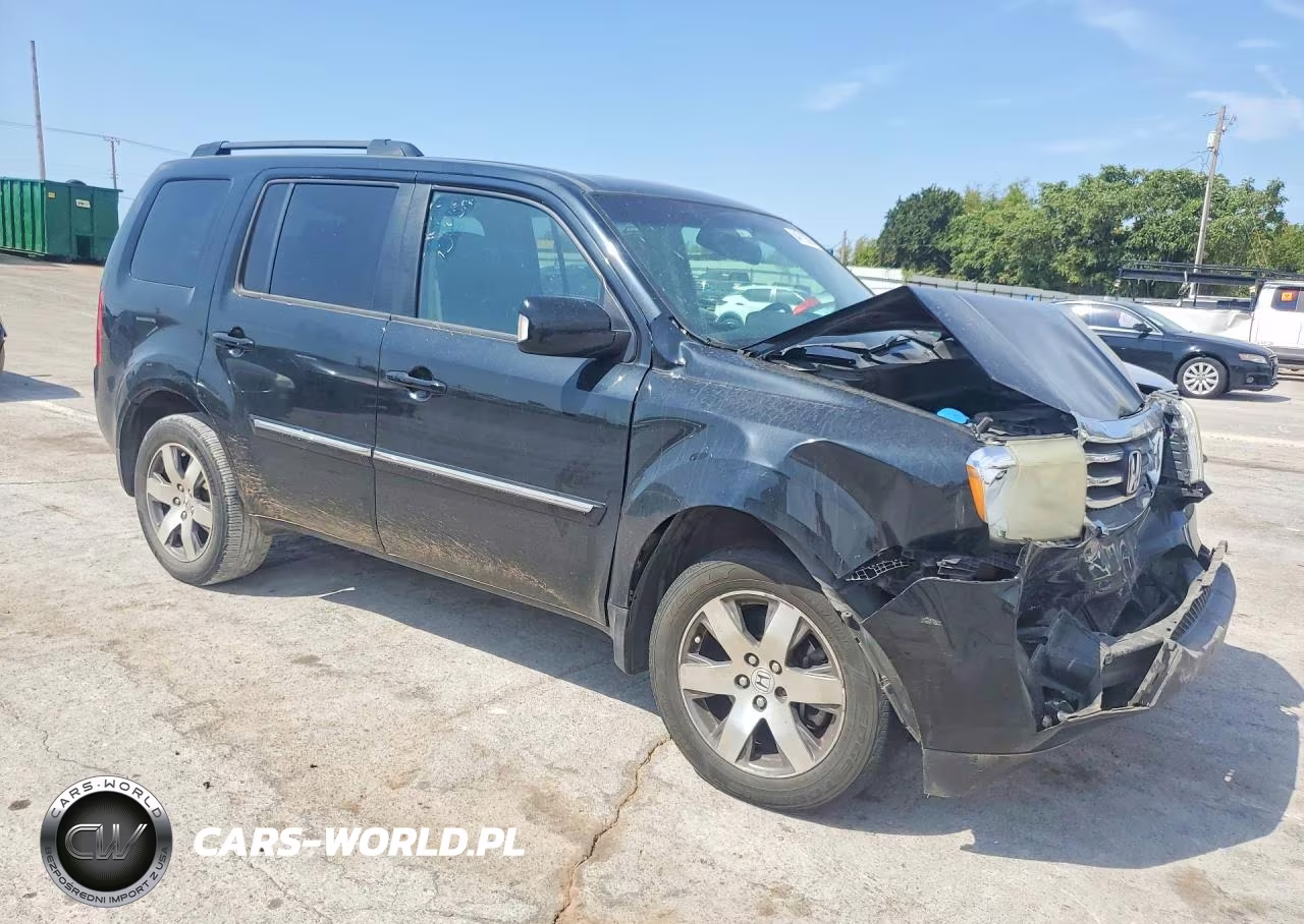 2015 Honda Pilot Touring VIN:5FNYF4H98FB064342 - 4