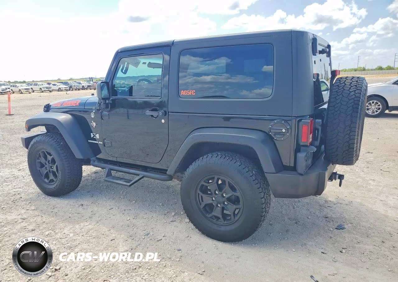 2008 Jeep Wrangler X VIN:1J4FA24138L653917 - 2