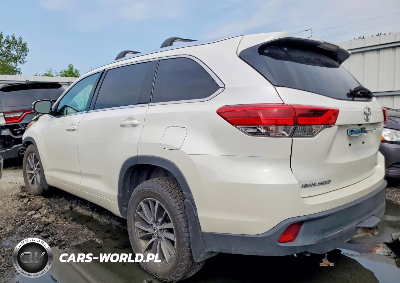2017 Toyota Highlander Xle VIN:5TDJZRFH2HS369950 - 2